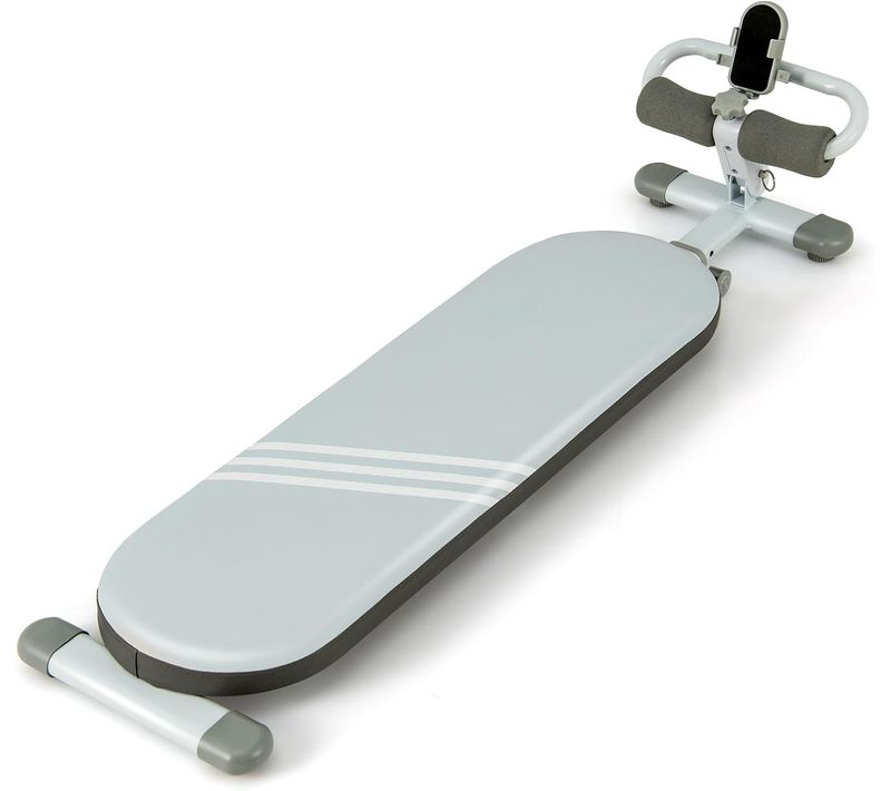 Banc De Musculation Multifonction Avec 3 Angles Et Longueur Réglable, Charge 150kg, Bleu