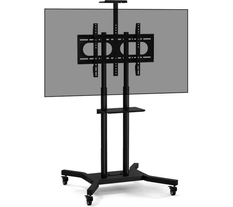 Support TV Sur Pied Mobile Pour Téléviseurs Plats Et Incurvés 32" à 70", 600 X 400 Mm, Charge 50kg