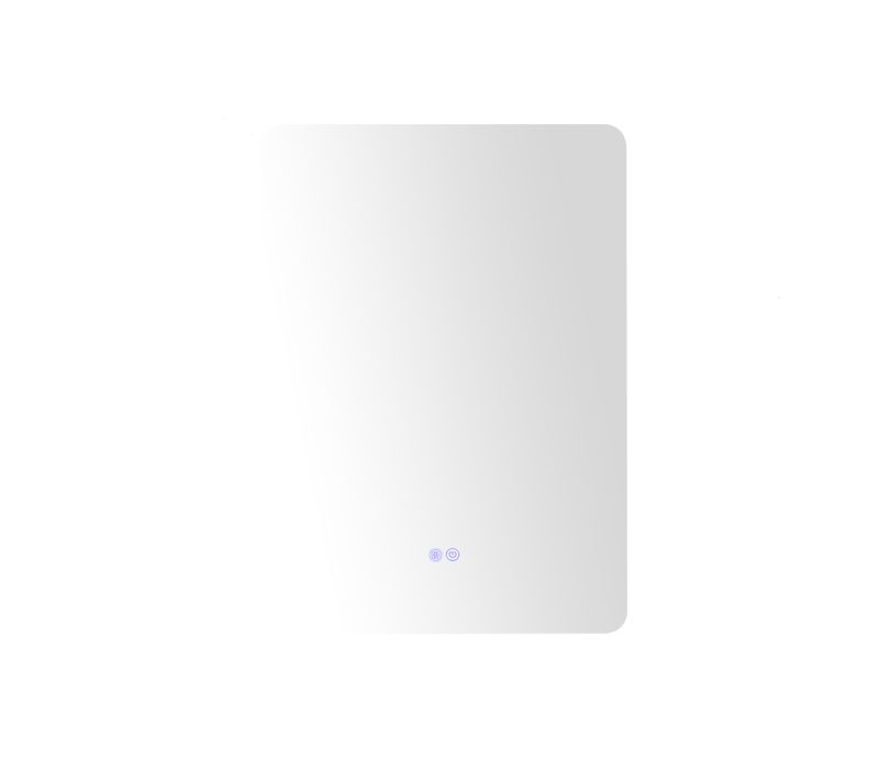 Miroir LED Salle De Bain 70 X 50 Cm, Miroir Mural Rectangulaire Antibuee, 3000-6000k