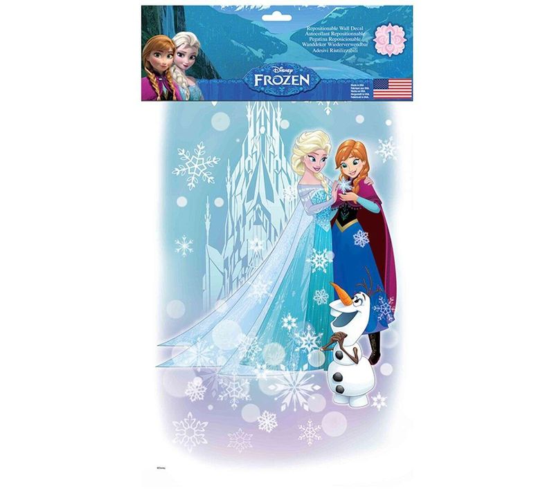 Stickers Repositionnables De La Reine Des Neiges, Film D'animation Disney - La Reine Des Neiges