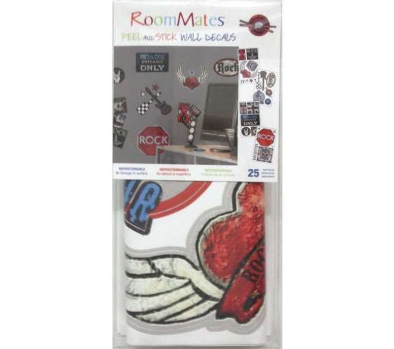 Stickers Repositionnables Style Urbain Et Rock'n'roll - Urban Boy Rock'n'roll