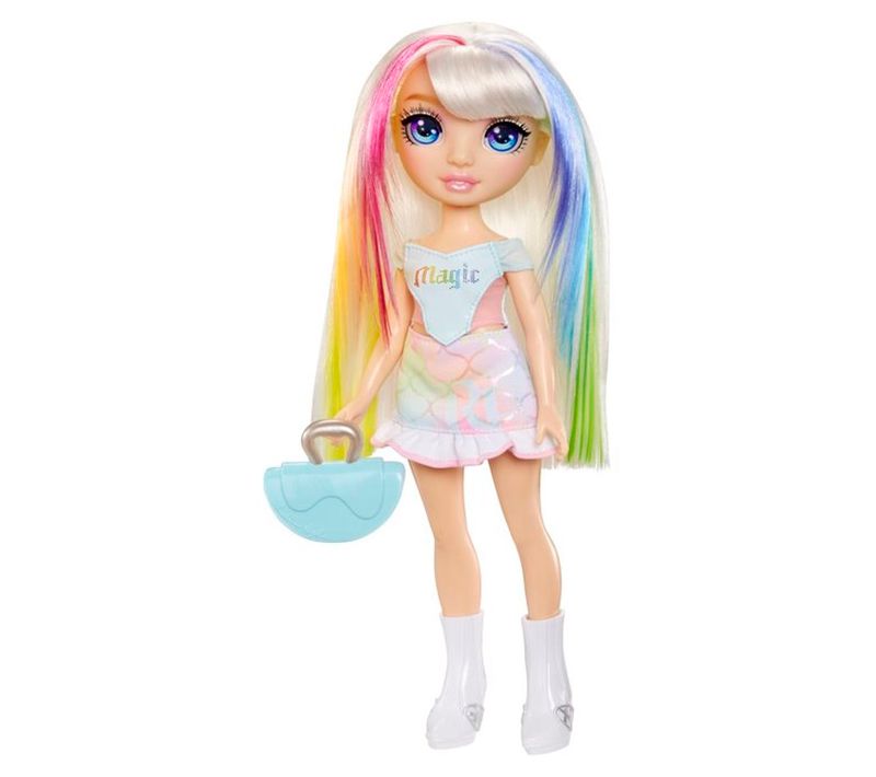 Poupée Mode Amaya 27 Cm – Cheveux Longs, Tenue Pastel Et Chaussures Blanches
