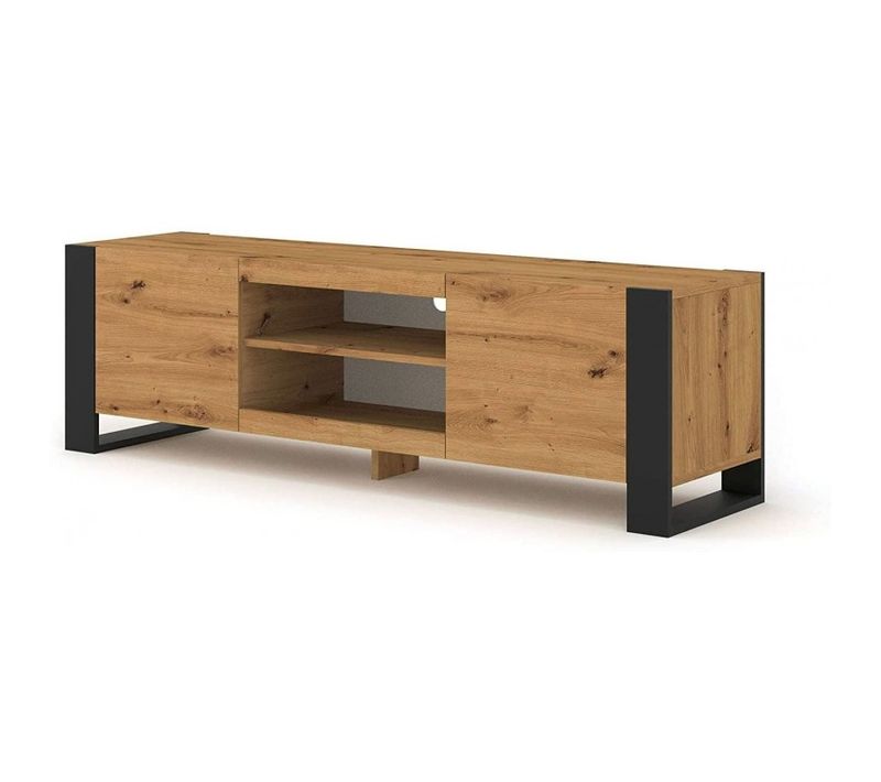 Meuble TV Side Board Rtv Couleur Artisan 158x40x47cm