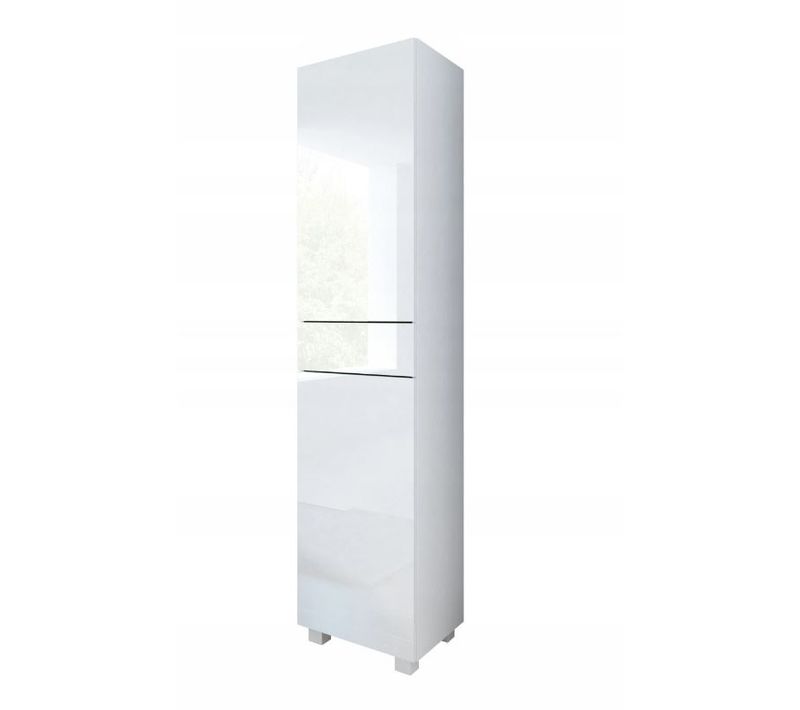 Colonne Pureza 40 Cm Blanc Laqué Bm Salle De Bain Suspendue Ou Posée