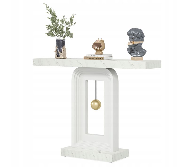 Table Console Meuble Entree, Table Console En Bois Pour Salon Couloir Entrée