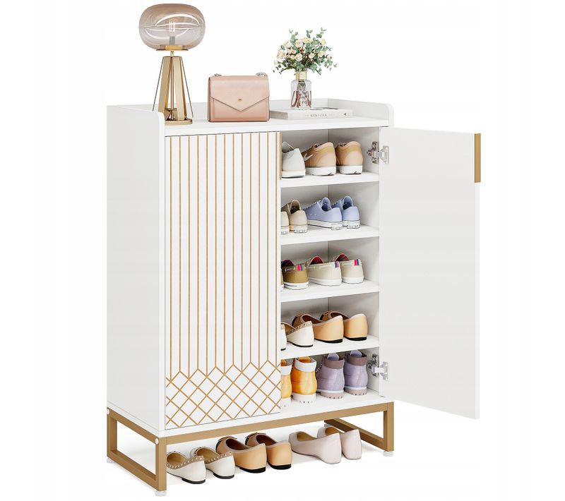 Meuble De Rangement à Chaussures Armoire, Blanc