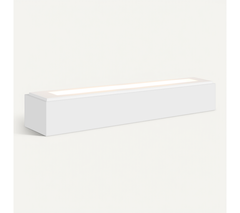 Applique Murale Intérieure G9 - Lampe Moderne En Plâtre Blanc Pour Chambre Escalier Couloir