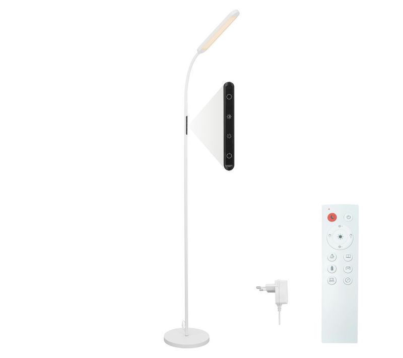 Lampadaire LED Salon Dimmable Blanc Lampadaire 11w 360° Flexible Canapé