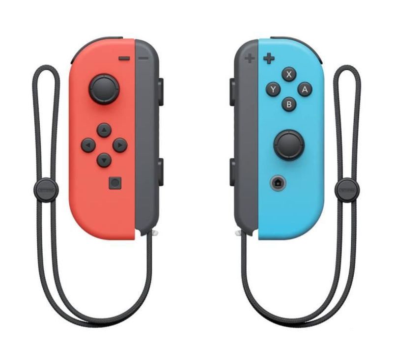 Manettes Joy-con Bleu Néon / Rouge Néon Pour Console Switch