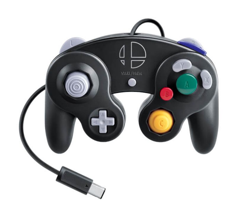 Gamecube Controller - Super Smash Bros. Edition Manette De Jeu Switch Analogique/numérique Usb Noir
