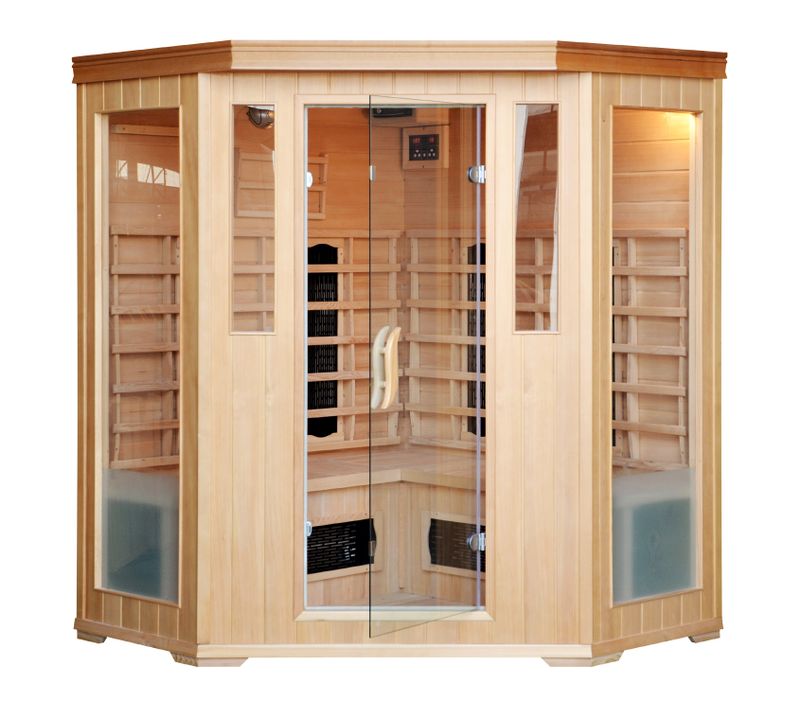 Cabine Sauna Luxe Infrarouge 3/4 Places