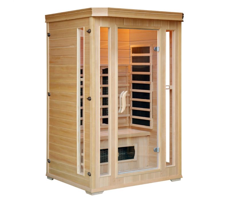 Cabine Sauna Infrarouge 2 Places Luxe