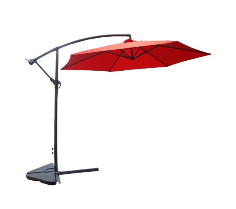 Porticcio - Parasol Déporté Octogonal Ø 300cm Terracotta