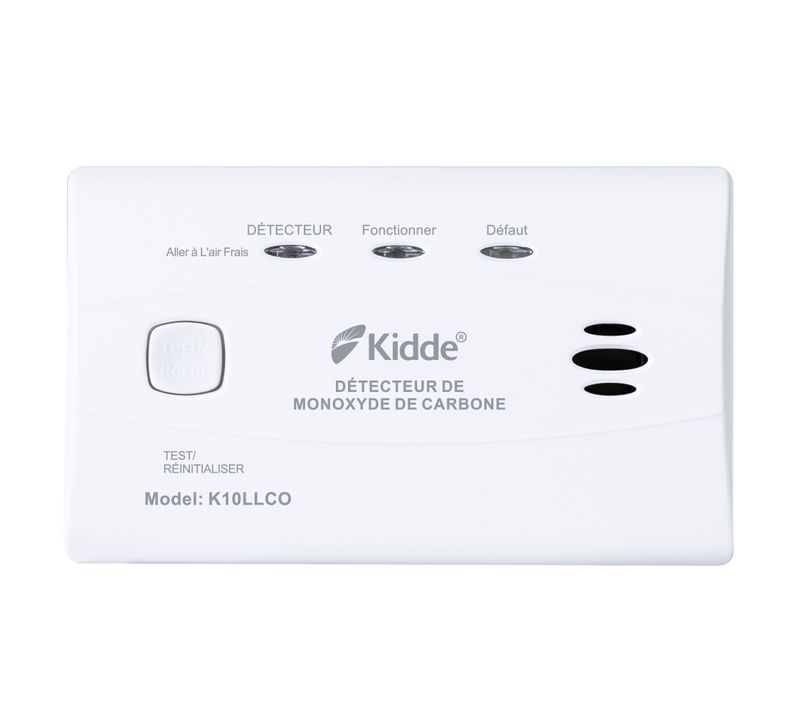 Détecteur De Monoxyde De Carbone De 10 Ans Avec Pile K10llco - Kidde