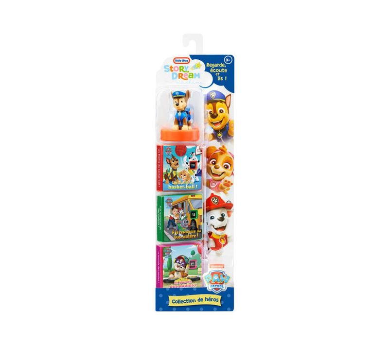 Pack Recharge Story Dream – 3 Histoires Pat' Patrouille Avec Figurine Chase