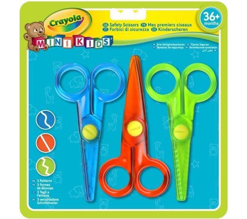 Mes Premiers 3 Ciseaux Mini Kids Coloriage Pour Enfant Et Tout Petit