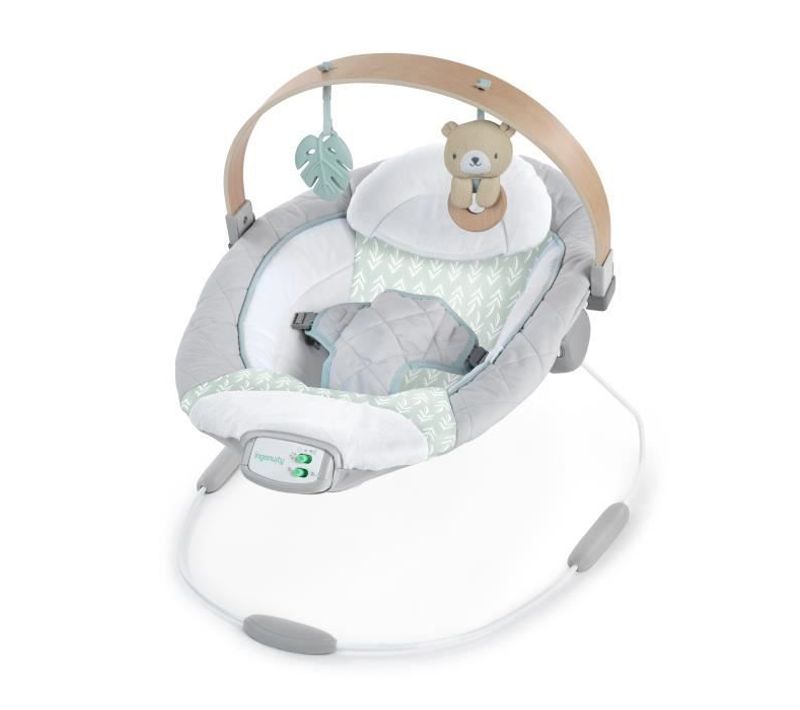 Transat Nate L'ourson Avec Arche D'éveil En Bois