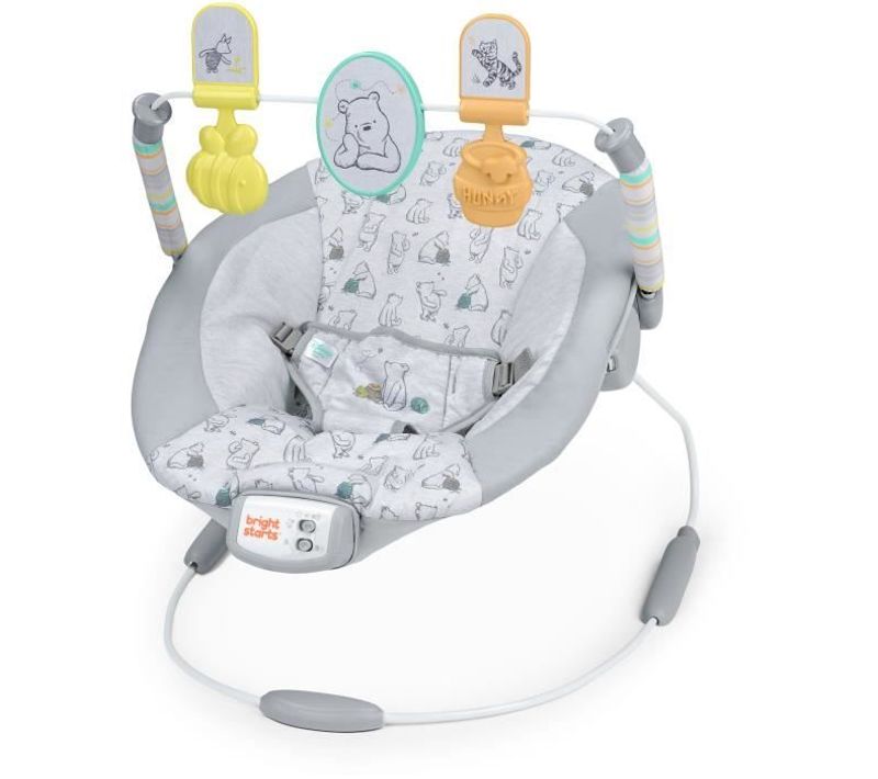 Disney Baby - Winnie-transat Bébé Évolutif Arche Avec Jouets D'éveil Amovible - Evolutif De 0 à 6 M