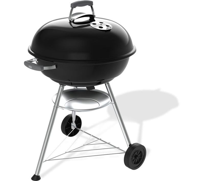 Barbecue Charbon Weber Compact Kettle 57 Cm Noir