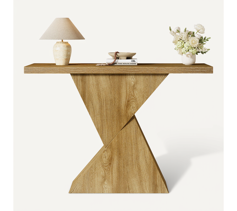 Console D'entrée De 105 Cm, Table D'appoint étroite à Placer Derrière Un Canapé