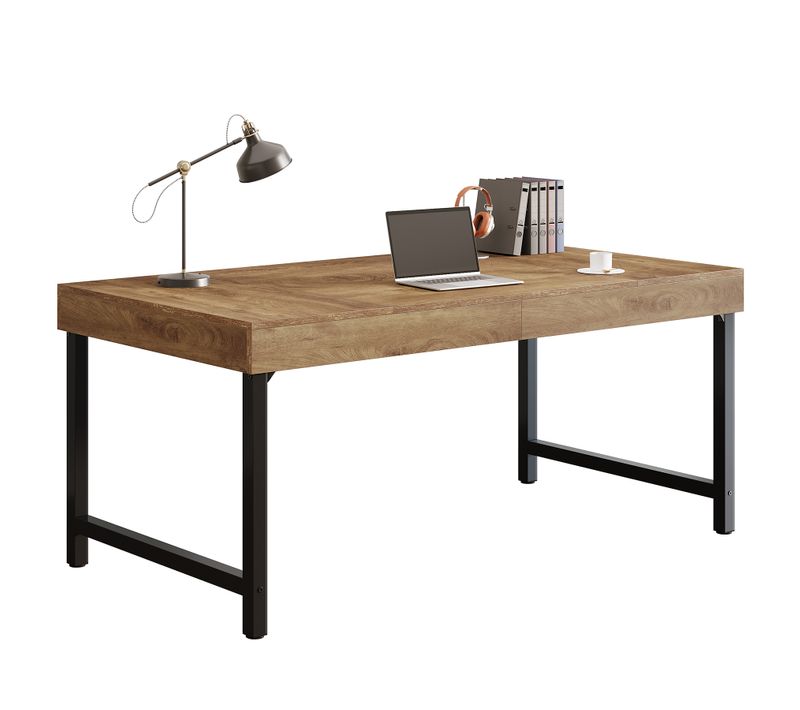 Bureau De Direction Industriel De 140 Cm Pour La Maison Et Le Bureau