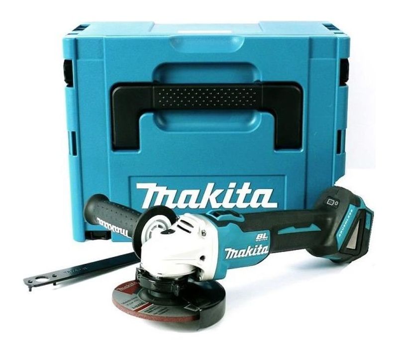 Meuleuse D'angle Brushless 125 Mm 18 V Lxt Avec Coffret Makpac - Dga506zj