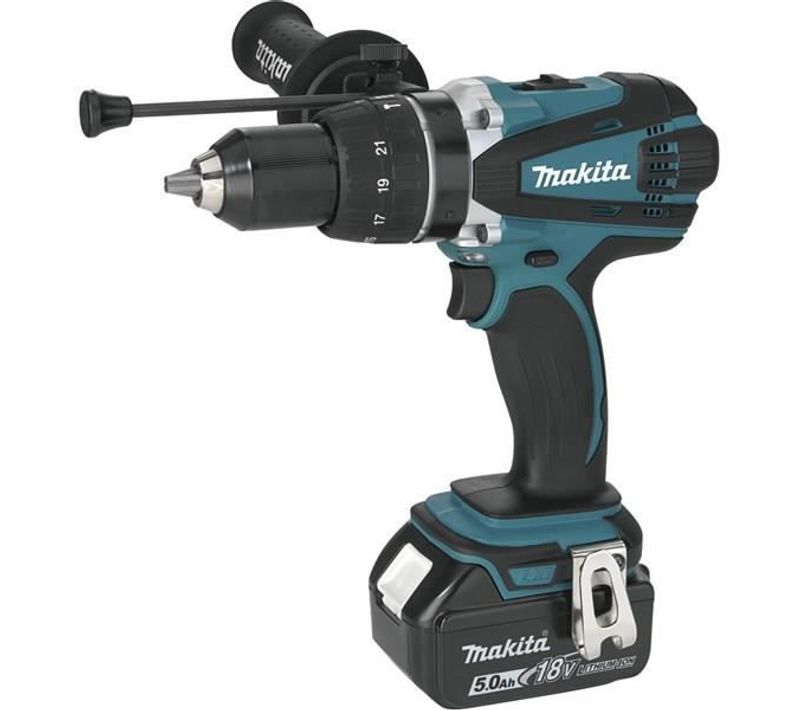 Perceuse Visseuse A Percussion - 13 Mm 2x5ah 18 V Li-ion (coffret Makpac) -dhp458rtj