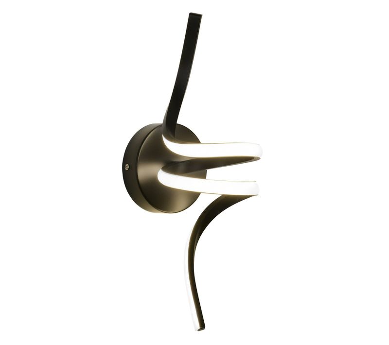 Applique Murale LED D'intérieur Noire Moderne 7w Pour Escalier Blanc Chaud 3000k