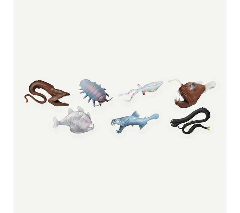Figurines Créatures Des Fonds Marins