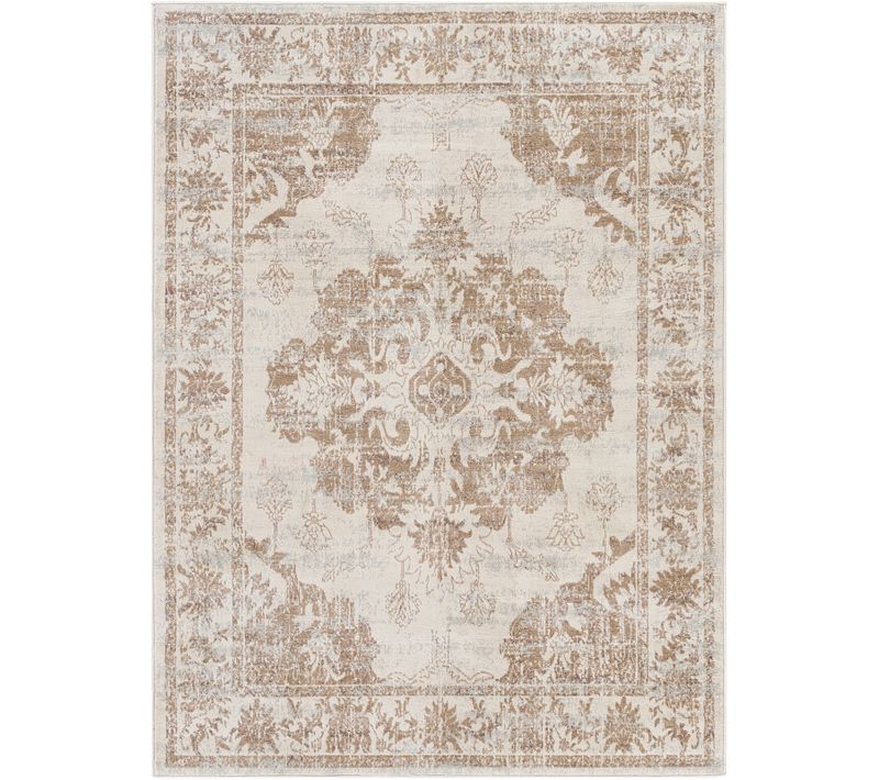 Tapis Vintage Oriental Beige/gris 200x275 Cm Shawna