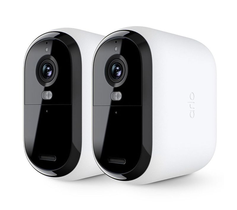 Caméras Extérieures Sans Fil Essential XL 2k (lot De 2) – Batterie, Projecteur, Sirène