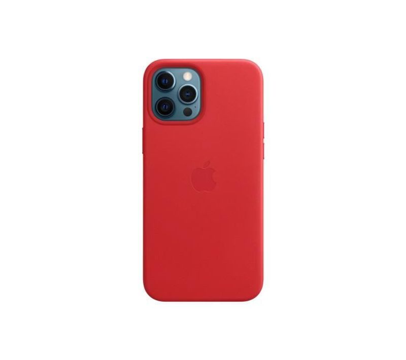Coque En Cuir iPhone 12 Pro Max Avec Magsafe - (product)red
