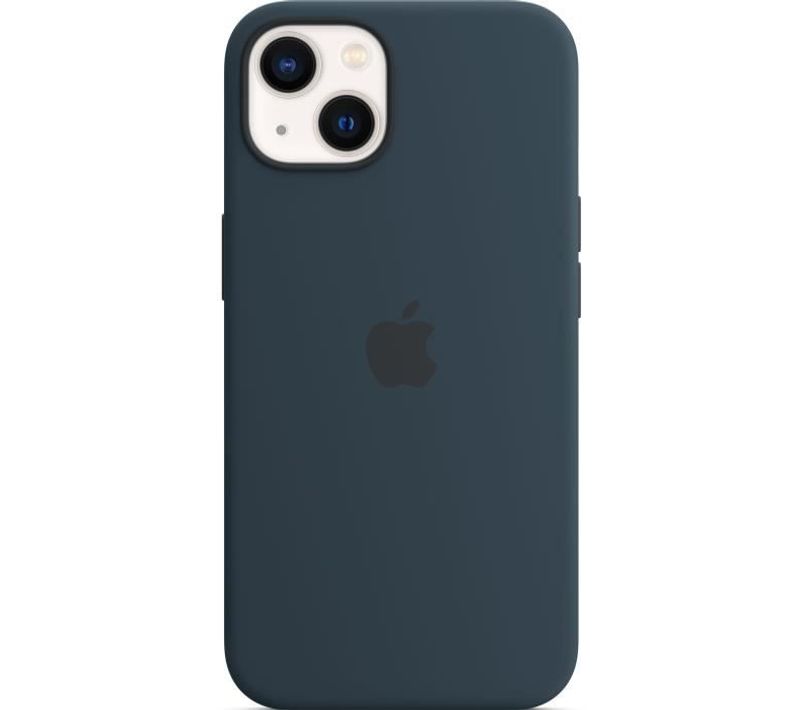 Coque Silicone Pour iPhone 13 Avec Magsafe - Abyss Blue