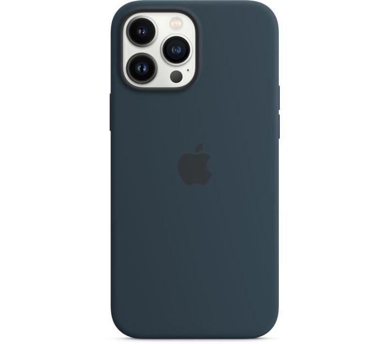 Coque Silicone Pour iPhone 13 Pro Max Avec Magsafe - Abyss Blue