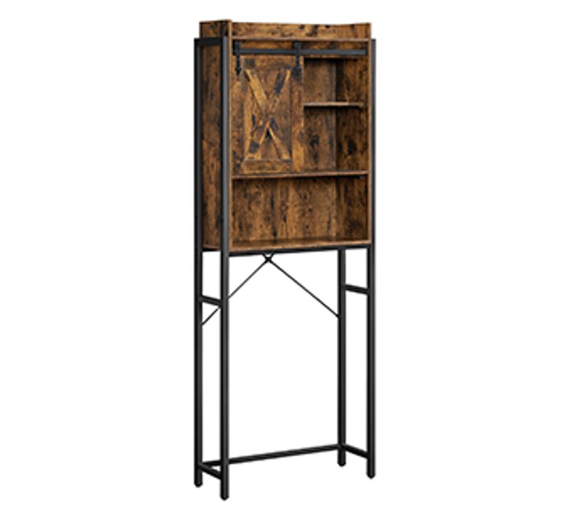 Étagère Wc, Meuble De Rangement Pour Toilettes, Pour Machine à Laver, Placard, Cadre En Acier