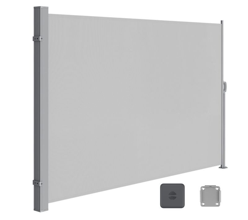 Store Latéral Avec Caisson En Acier, Antirouille, Protection Solaire, Opaque, Brise-vent