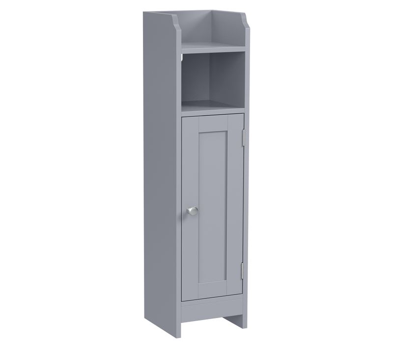 Petite Armoire De Salle De Bain Avec Porte Et Étagère