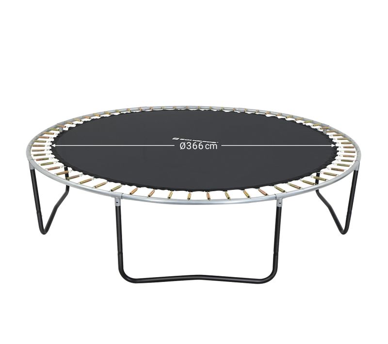 Tapis De Saut Pour Trampoline,  366 Cm, Noir