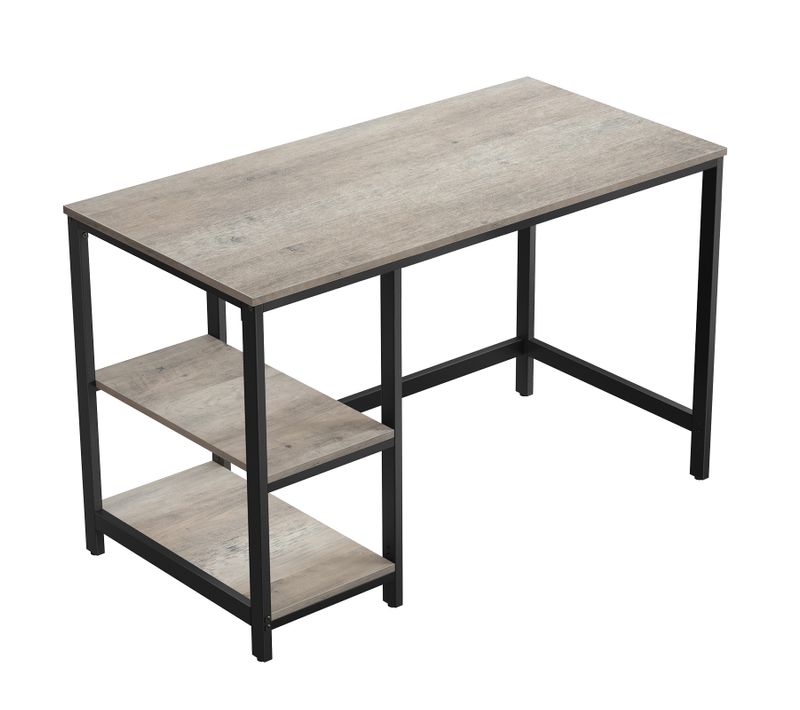 Bureau Informatique, Table D’étude, Avec Étagère à 2 Niveaux à Gauche Ou à Droit