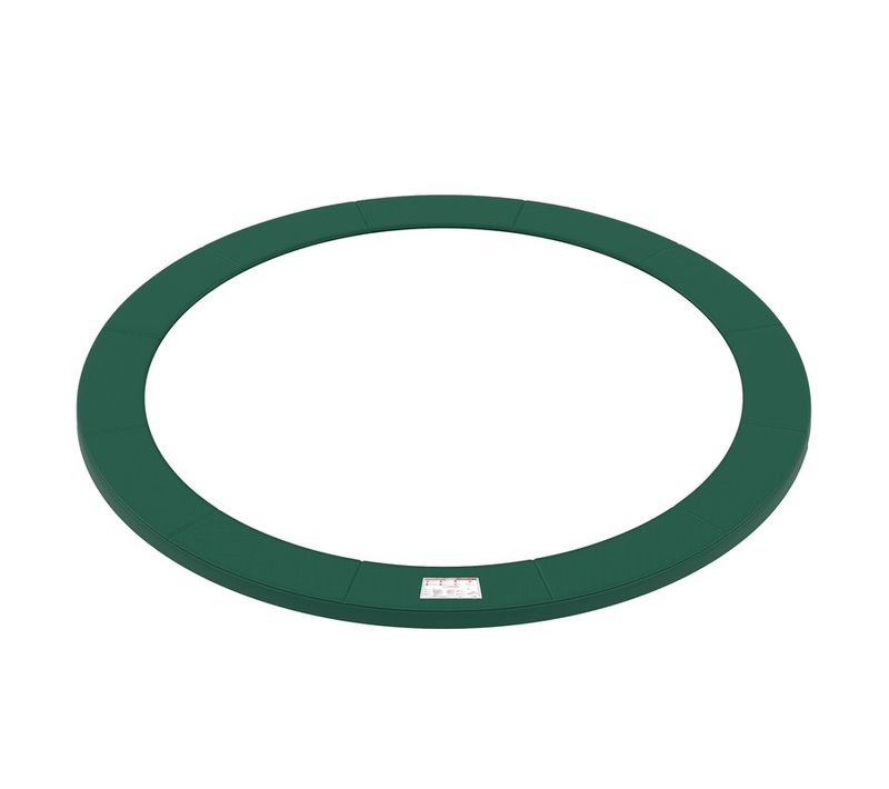 Coussin De Protection De Trampoline, Diamètre 427 Cm, Résistant Aux Rayons Uv, Vert Jungle