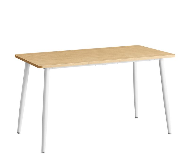 Table à Manger, Table De Cuisine, Pour 4-6 Personnes, Style Ferme, Surface Résistante à La Chaleur