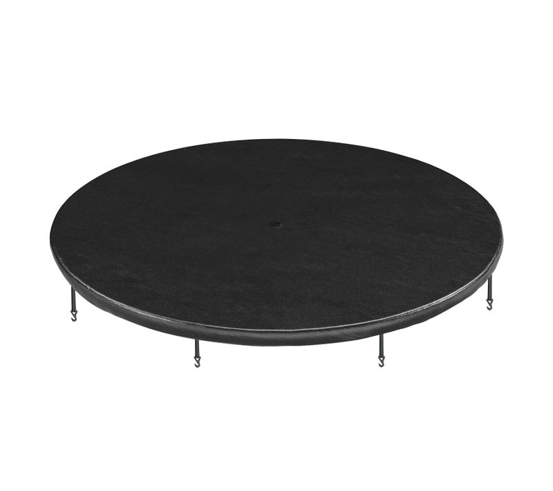 Housse De Trampoline,ø 244 305 366 Cm, Bâche De Protection, Avec Trou D’évacuation D’eau