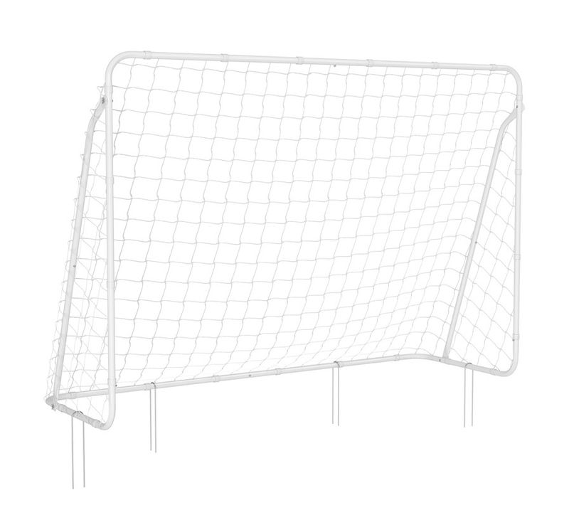 But De Football Pour Enfant à Montage Rapide, Tubes En Fer Et Filet En Polyéthylène