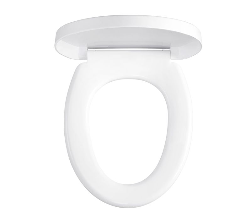 Abattant De Toilette Clipsable, Lunette Wc Universel Avec Poignée, Plastique, Blanc