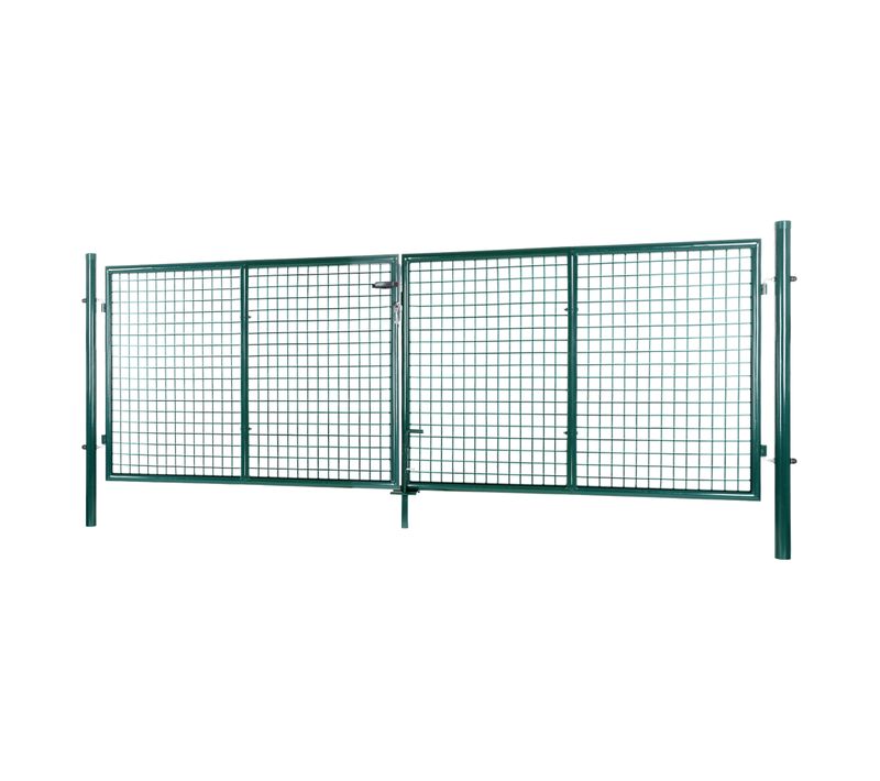 Portillon De Jardin, Portail De Clôture, Porte De Jardin, Avec Serrure Et 3 Clés, Vert