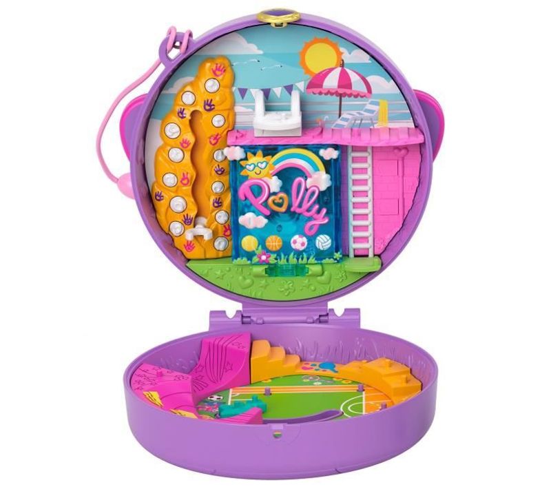 Polly Pocket - Coffret Match De Foot - Poupée Mini-univers
