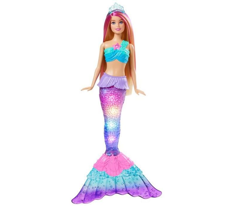 Barbie - Sirène Lumières De Rêve - Poupée