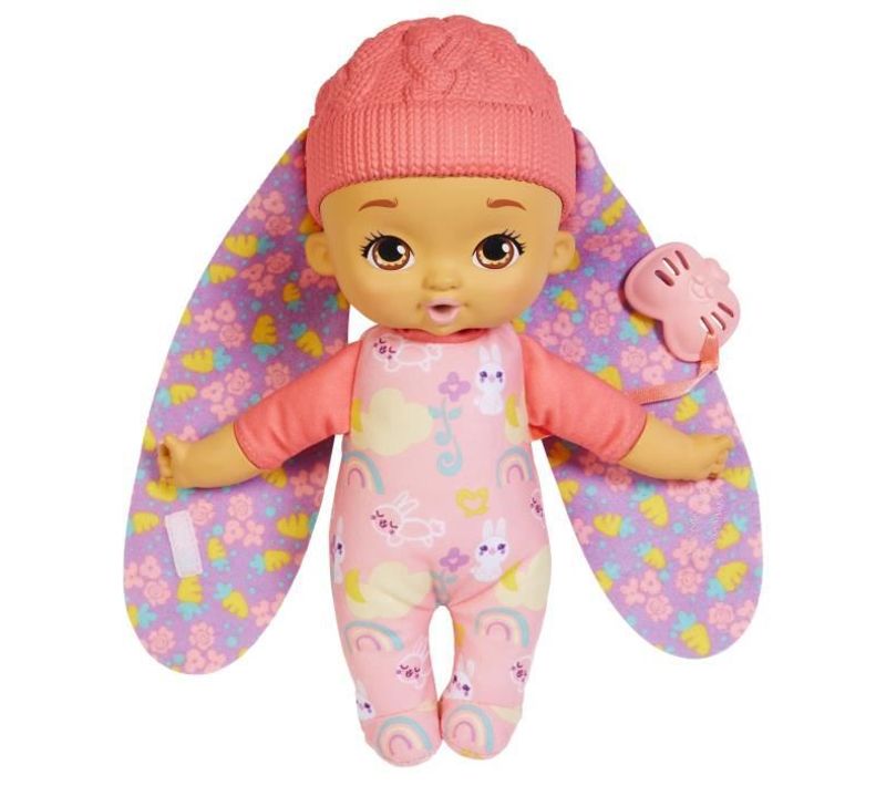 My Garden Baby - Mon Premier Bébé Lapin, Rose, 23cm - Poupée / Poupon - Des 18 Mois