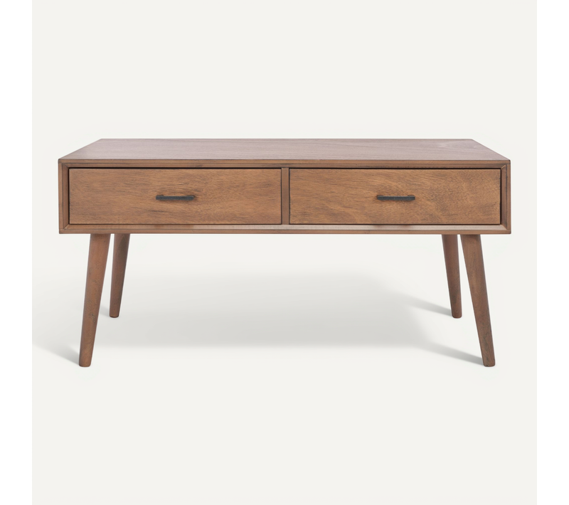 Tables Basses Thessa Marron Bois 95 X 50 X 45 Cm