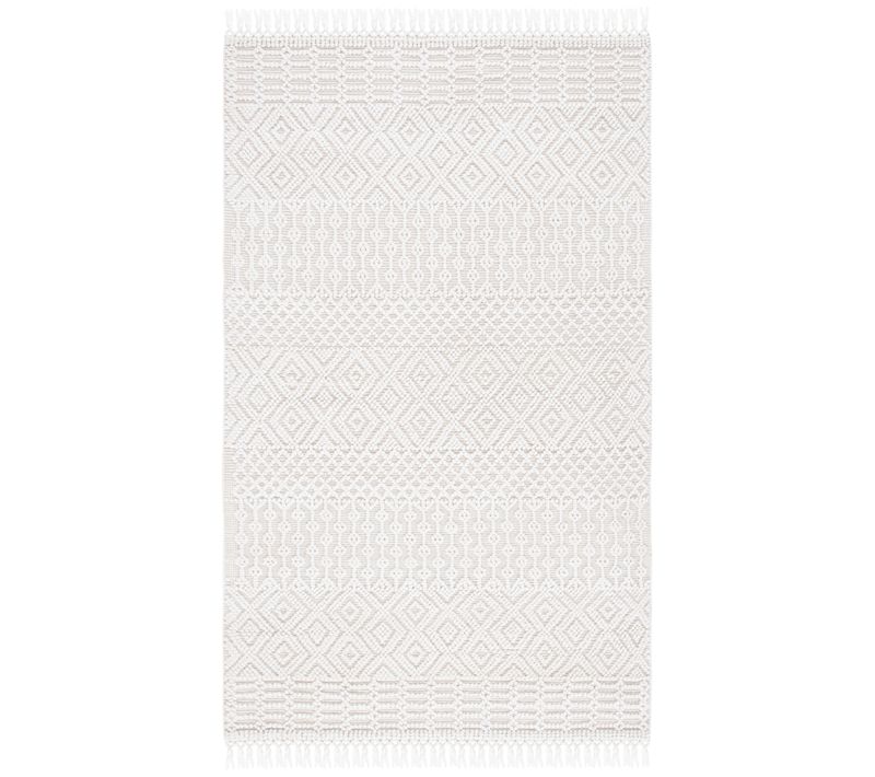 Tapis Casablanca 244 X 305 Cm Bohème Opal Blanc